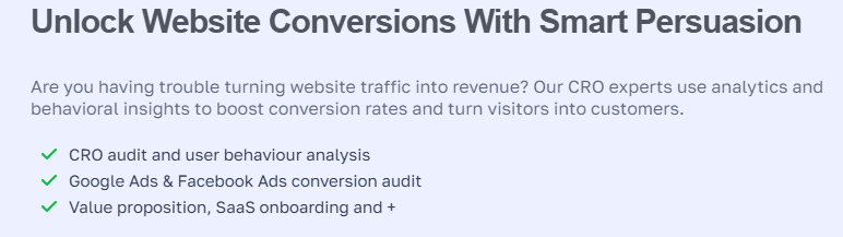 Optimisation du taux de conversion de Salesgroup.Ai