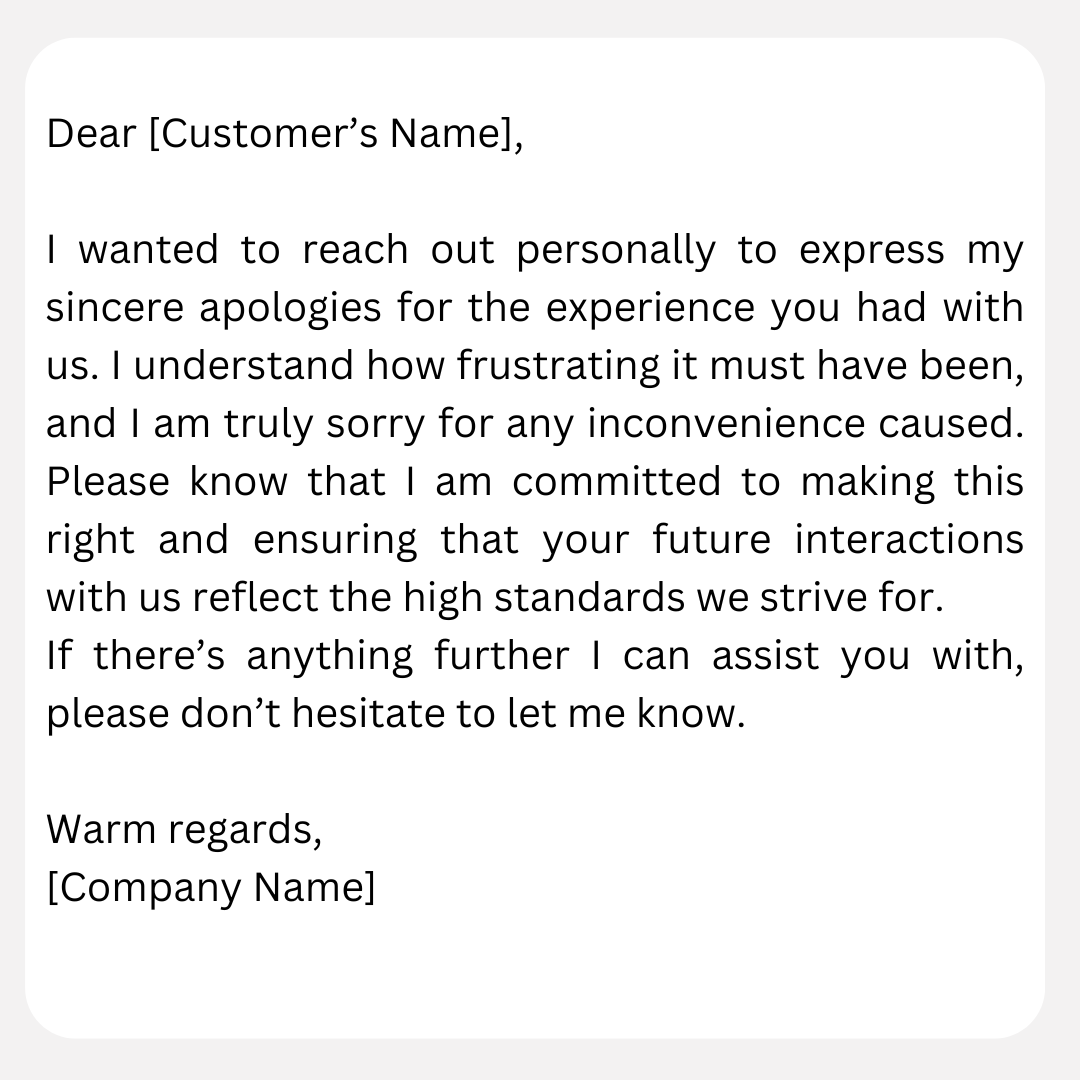 Apology Letter To Customer For Miscommunication How to Write an Apology Letter to Customers: Examples and Best