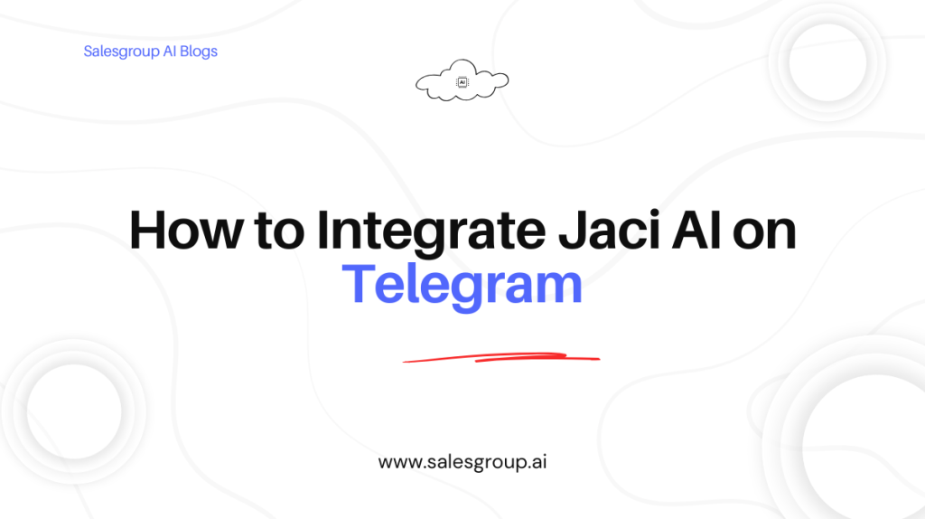 Comment installer Jaci AI sur Telegram