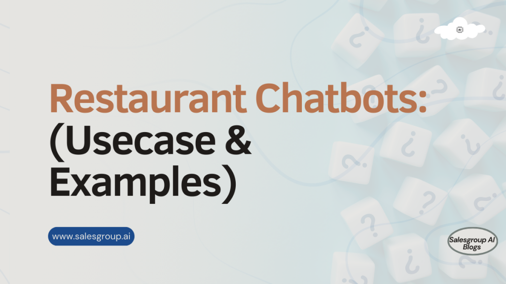 Chatbot de restauration