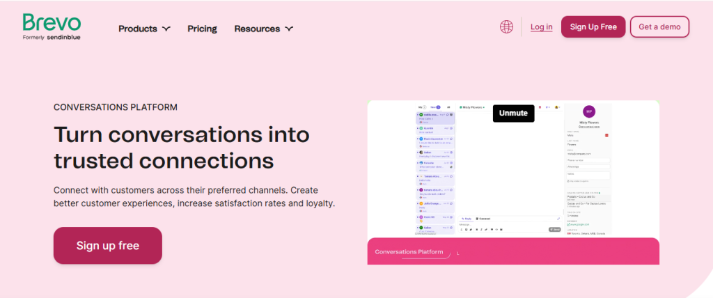 Brevo dashboard