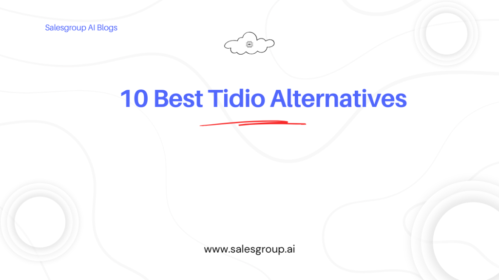 10 meilleures alternatives à Tidio