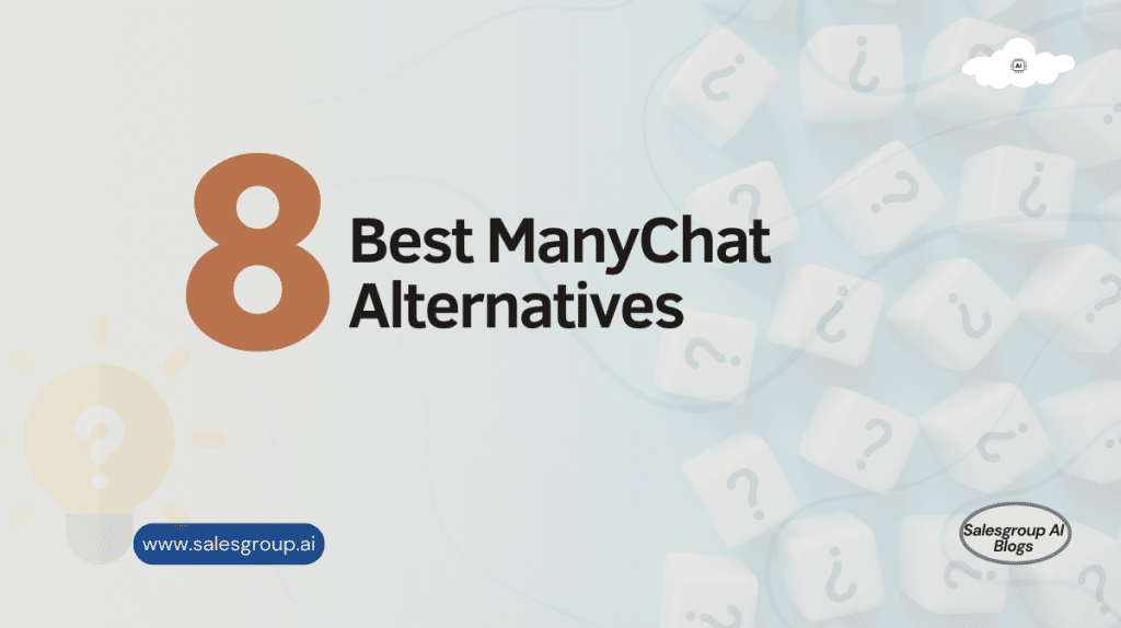 8 meilleures alternatives à ManyChat