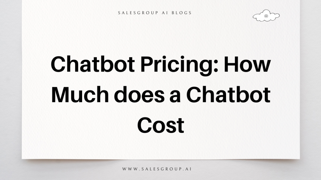 Prix du chatbot : combien coûte un chatbot