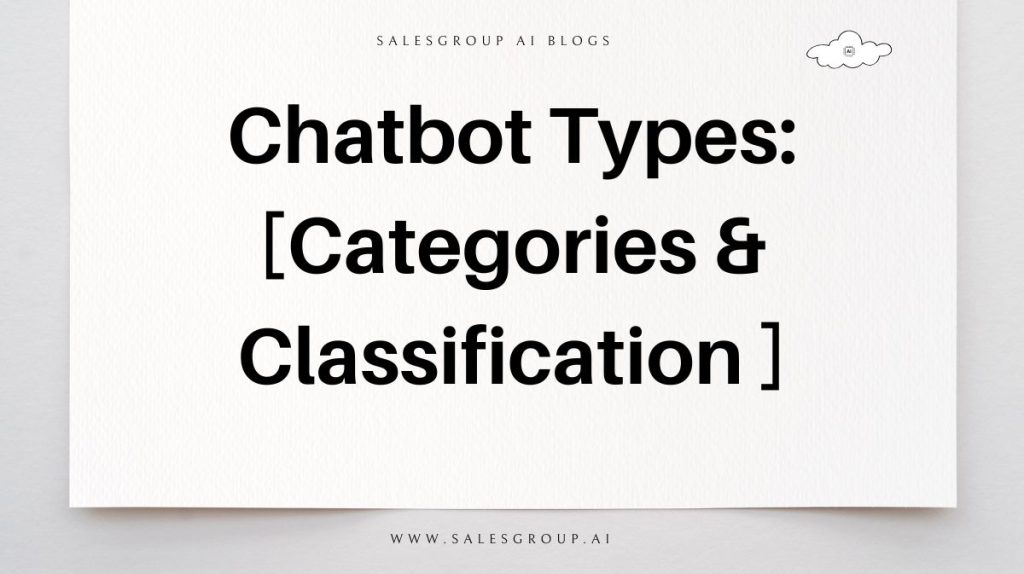 Types de chatbots