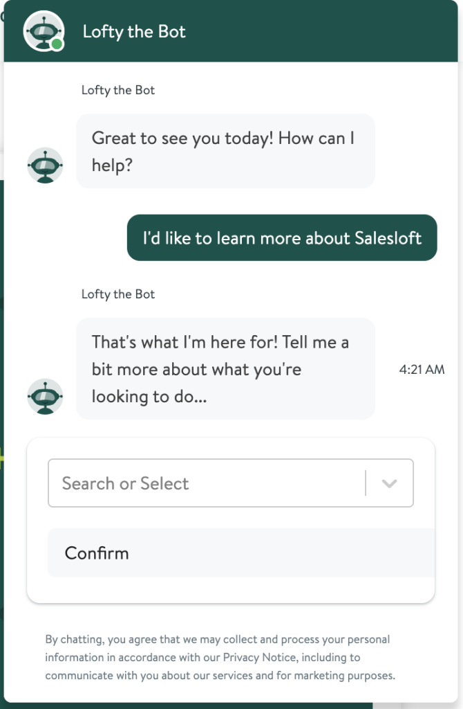 Robot de dérive