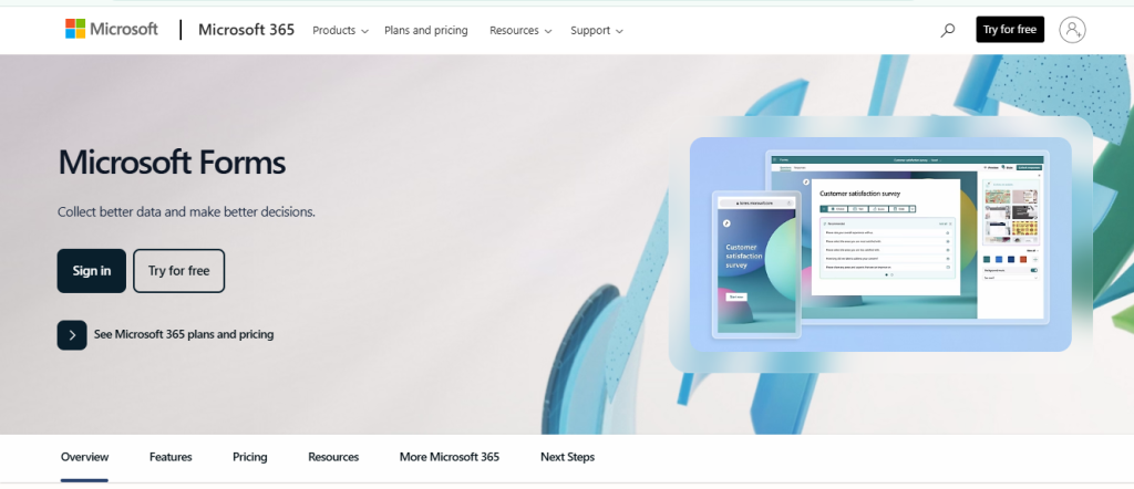 Microsoft Forms
