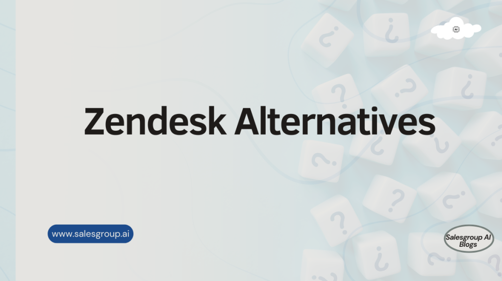 Alternatives à Zendesk