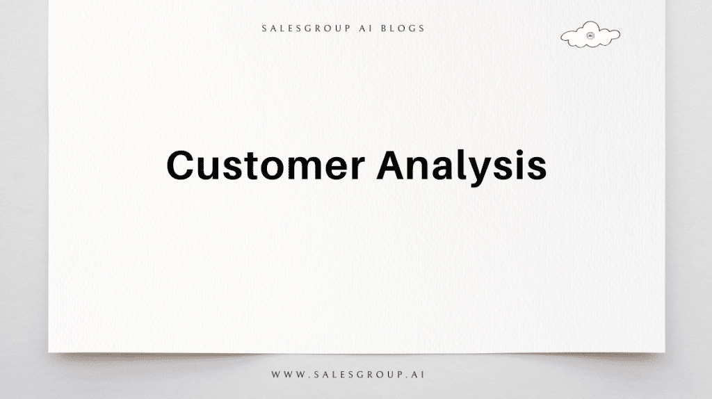 Analyse de la clientèle