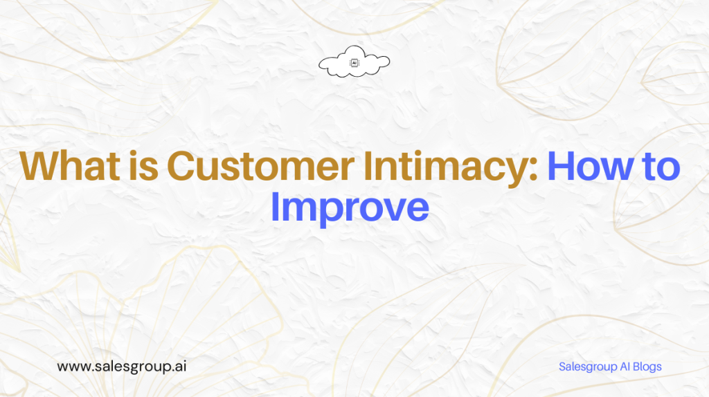 Qu'est-ce que l'intimité client