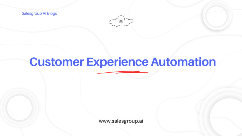 Automatisation de l'expérience client