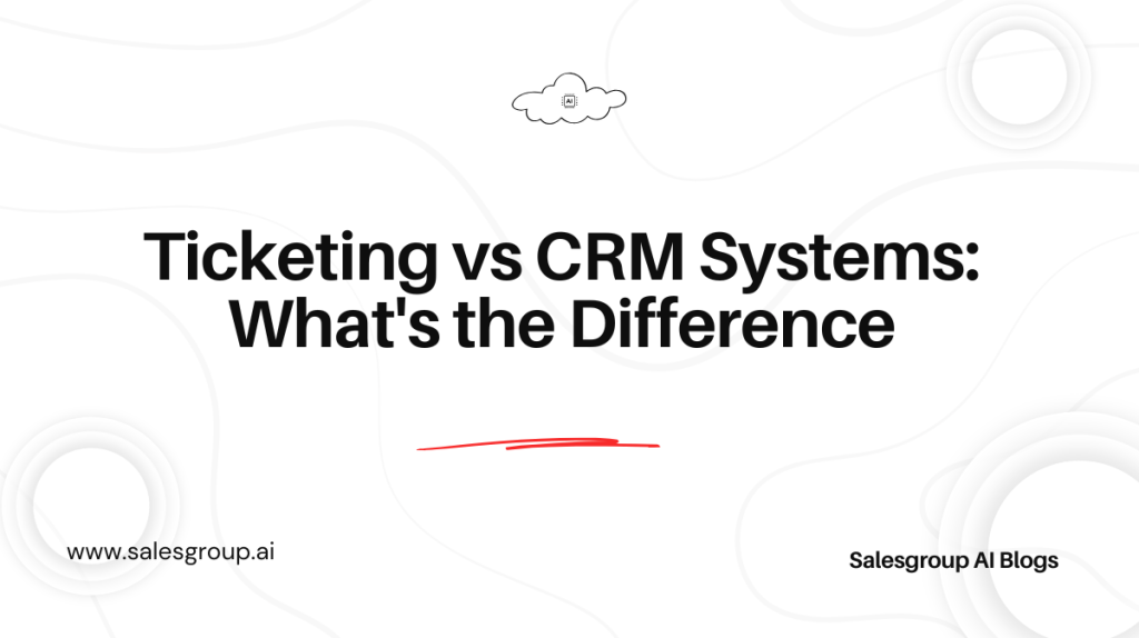 Systèmes de billetterie vs systèmes CRM : quelle est la différence ?