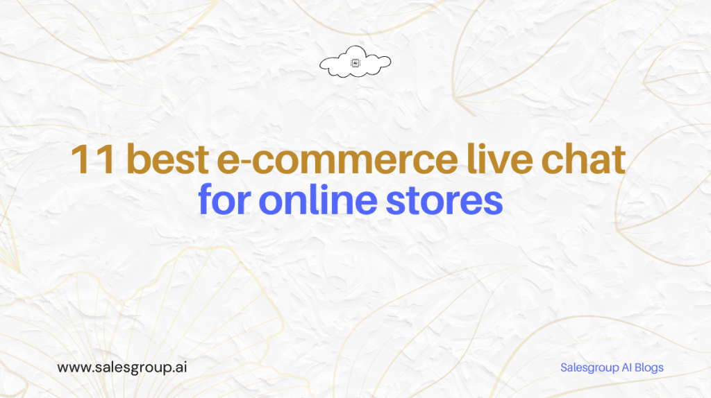 11 meilleurs chat en direct pour boutiques en ligne