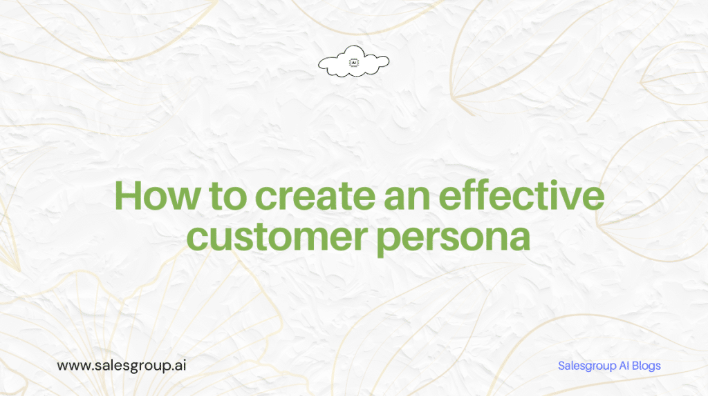 Comment créer un persona client efficace