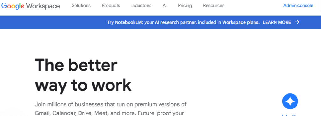 Google workspace