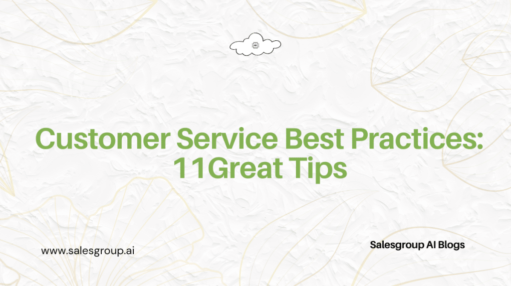 meilleures pratiques en matière de service client
