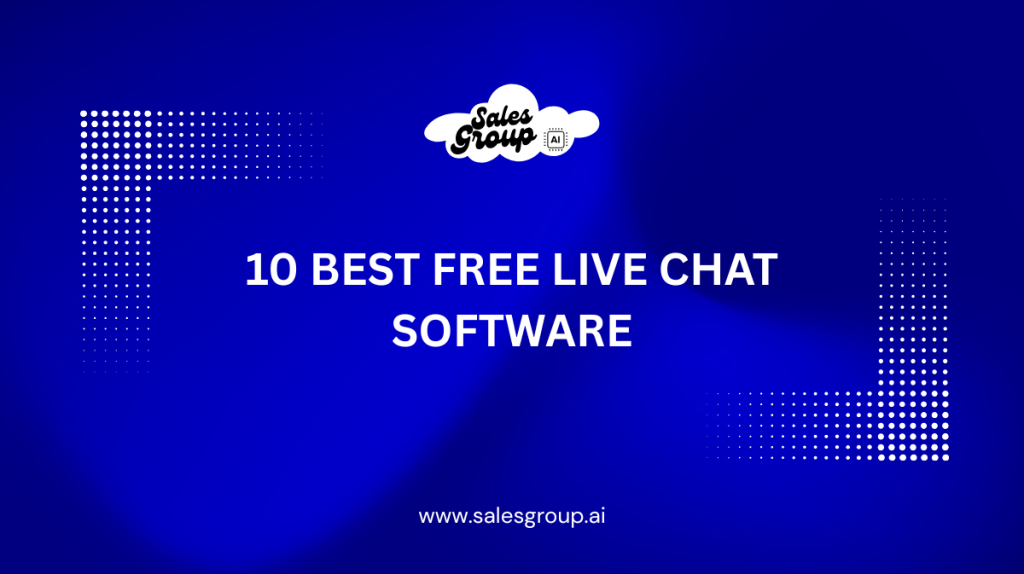 10 Best Free Live Chat Software
