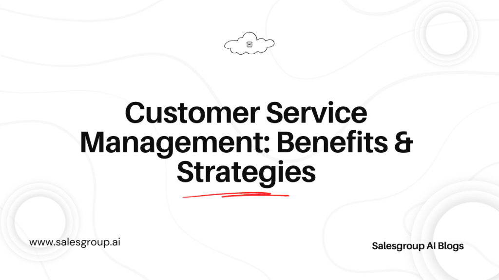 gestion du service client