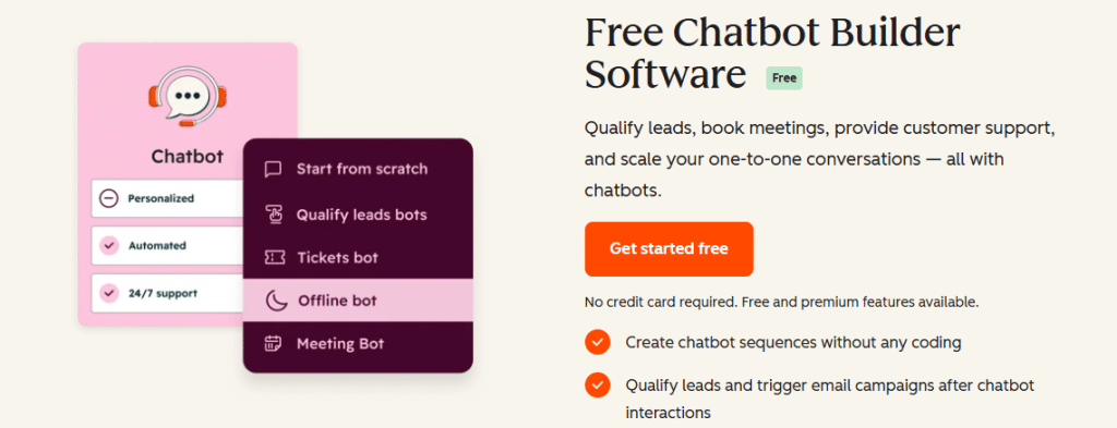 HubSpot Chatbot Builder
