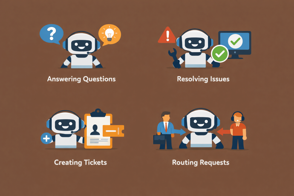 service desk chatbot