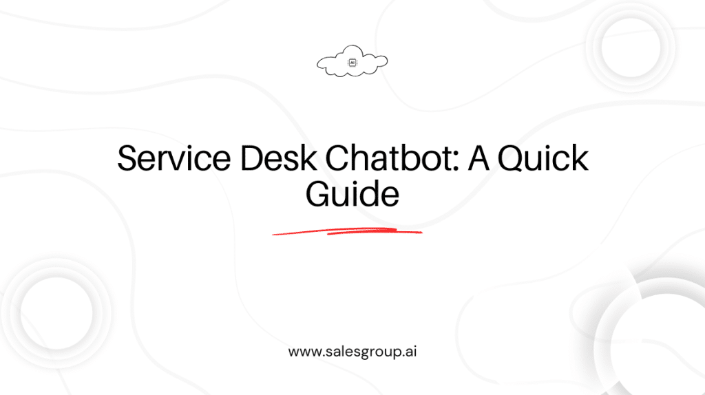 chatbot du service d'assistance