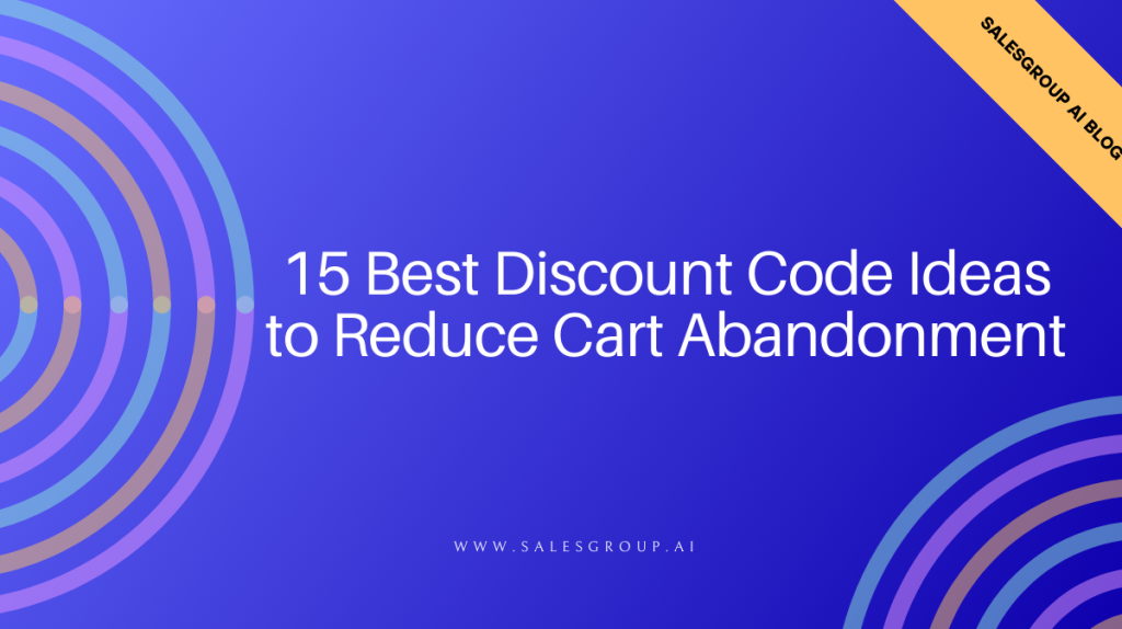 Meilleures idées de codes de réduction pour réduire les abandons de panier